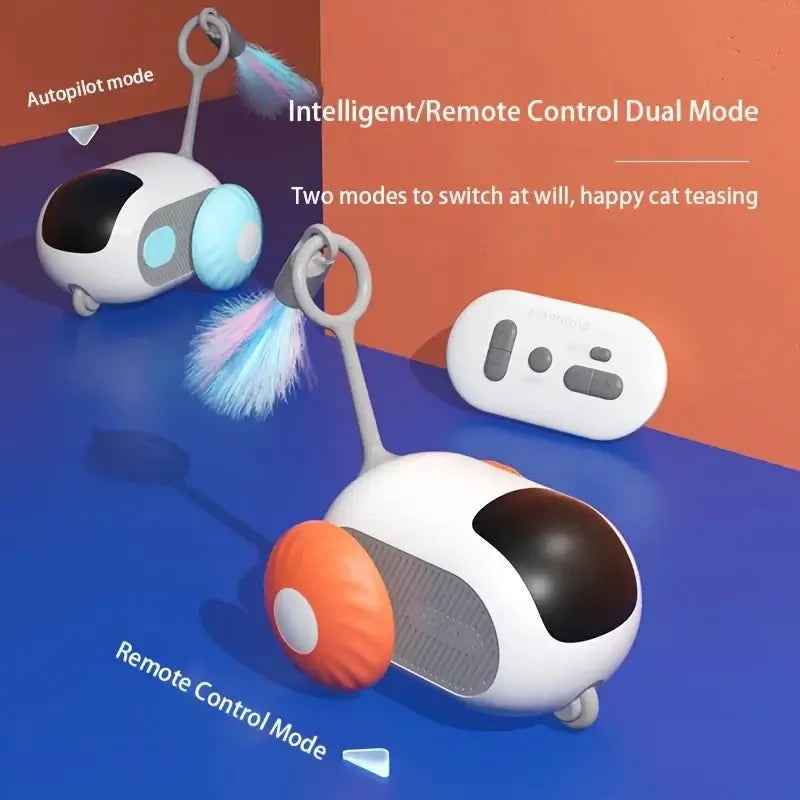 Gravity Cat Toy Car - Smart Interactive Toy for Cats