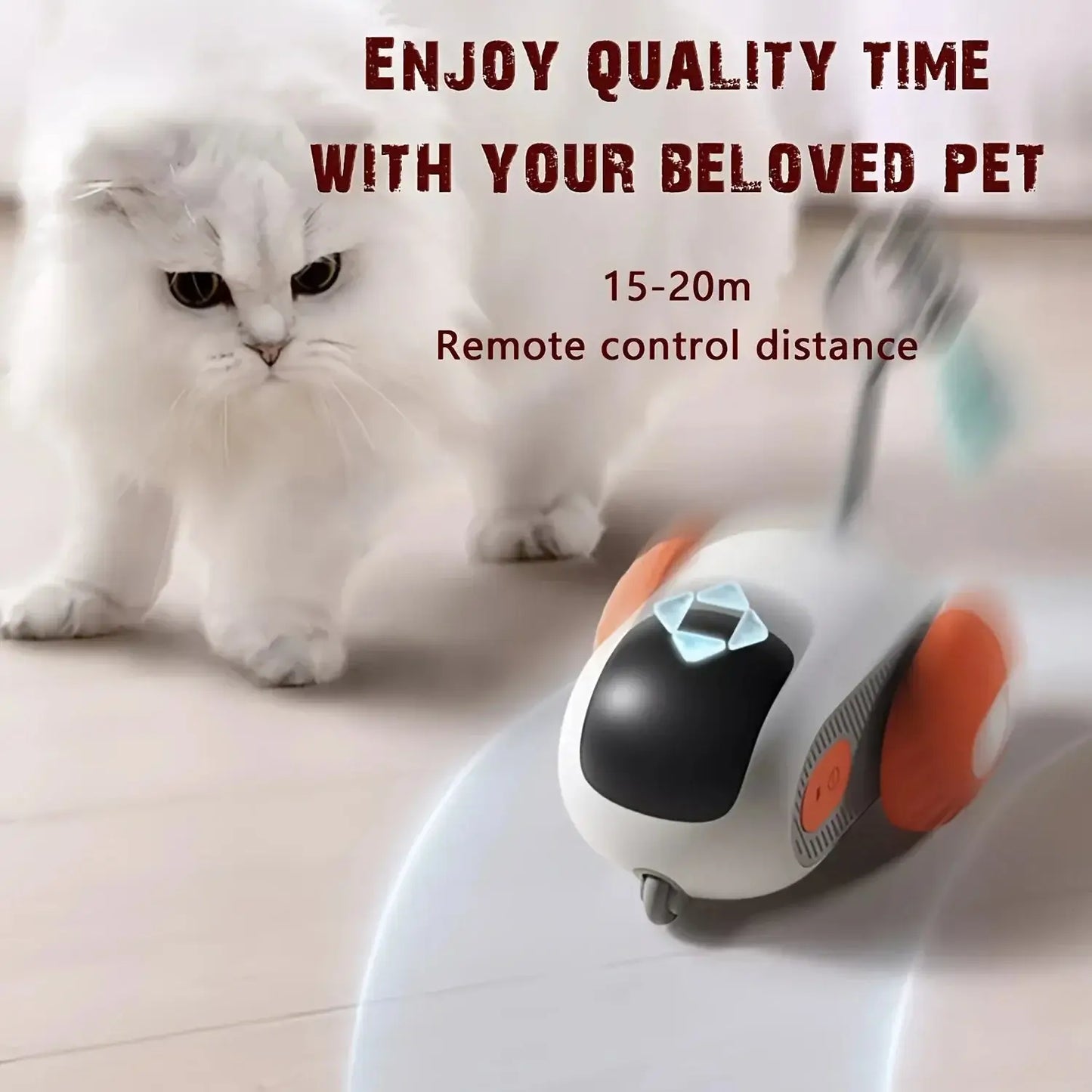 Gravity Cat Toy Car - Smart Interactive Toy for Cats