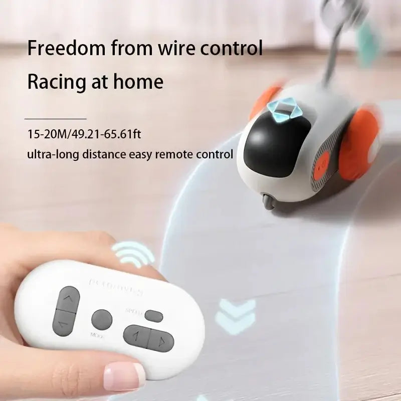 Gravity Cat Toy Car - Smart Interactive Toy for Cats