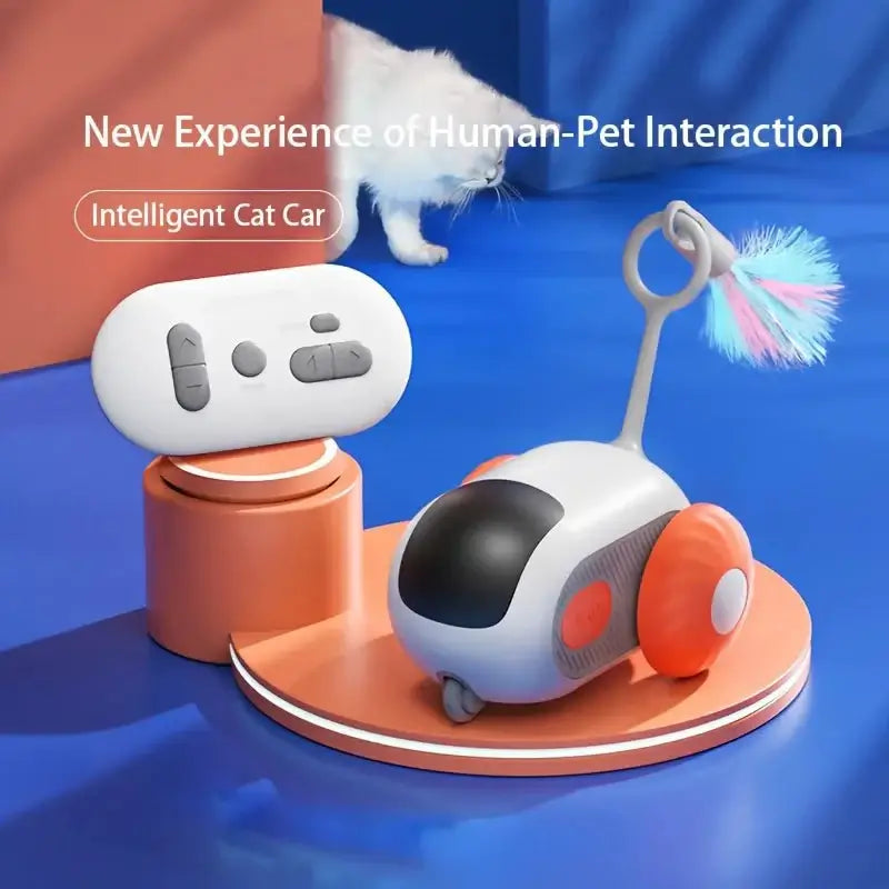 Gravity Cat Toy Car - Smart Interactive Toy for Cats