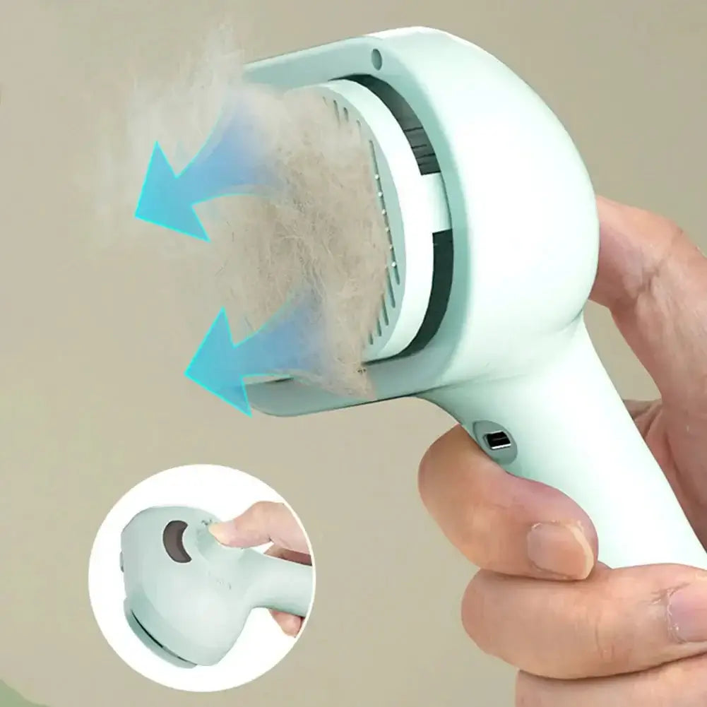 Pet Grooming 3-in-1 Steaming Brush