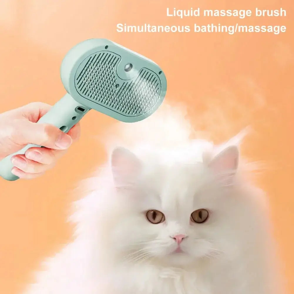 Pet Grooming 3-in-1 Steaming Brush