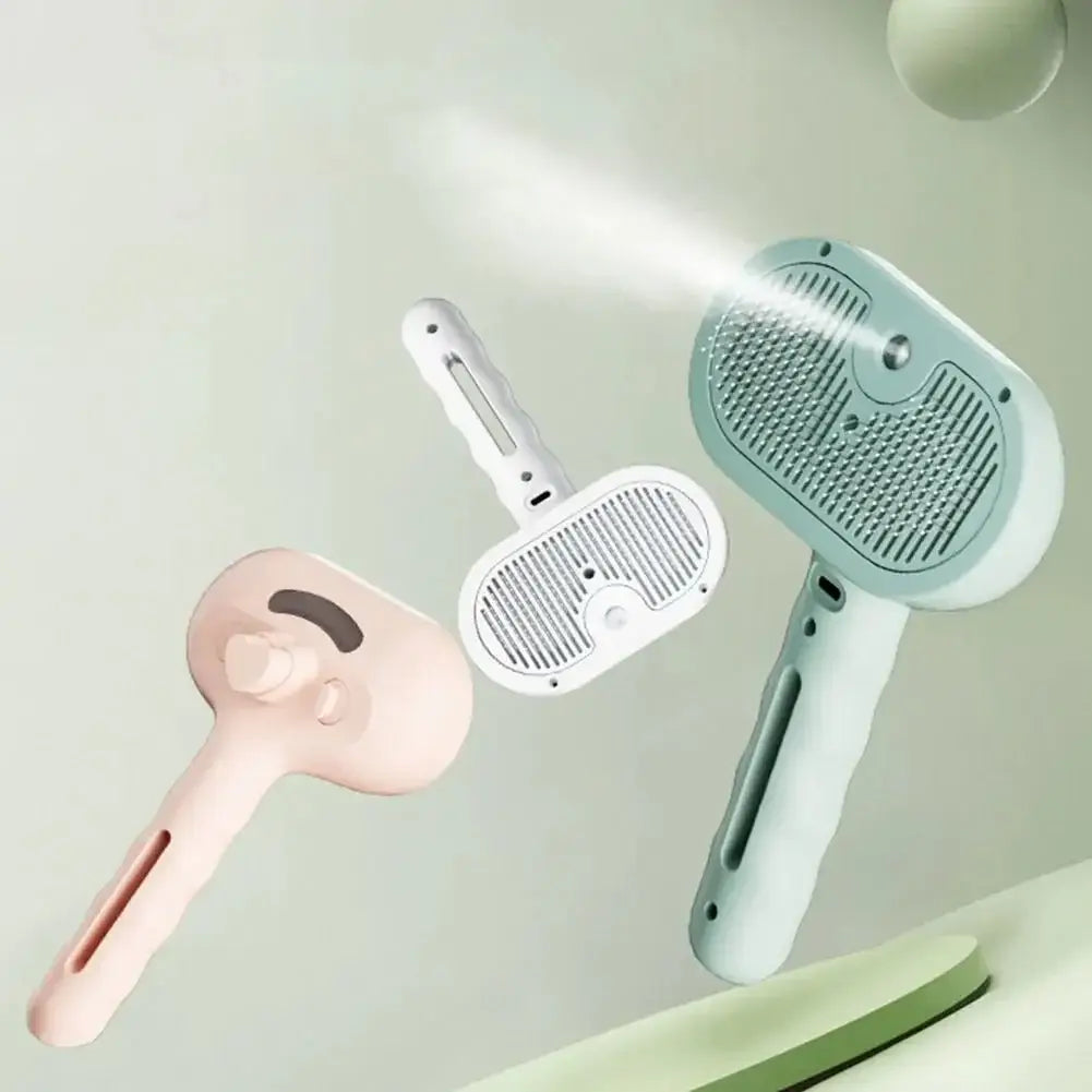 Pet Grooming 3-in-1 Steaming Brush