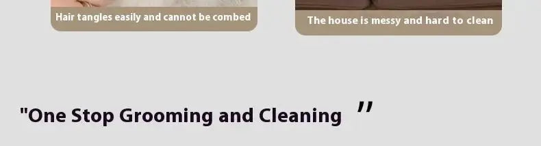 Pet Grooming Vac Kit - Cat Hair Vacuum Attachment for Easy Grooming