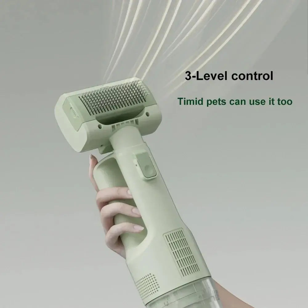 Pet Grooming Vac Kit - Cat Hair Vacuum Attachment for Easy Grooming