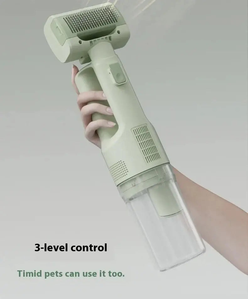 Pet Grooming Vac Kit - Cat Hair Vacuum Attachment for Easy Grooming