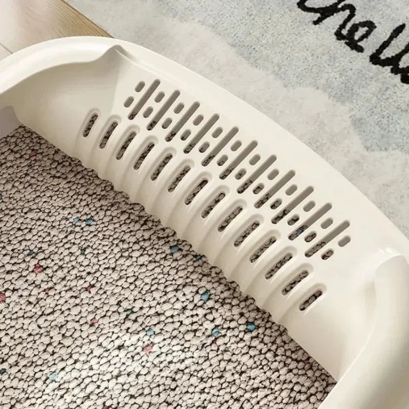 Cat Litter Box Small Size Pet Sandbox for Kitty Anti - Splash Cats Toilet