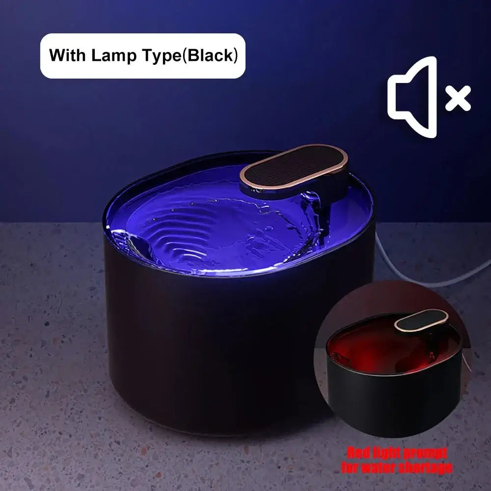 Cat water fountain automatic 3L Dispenser with LED