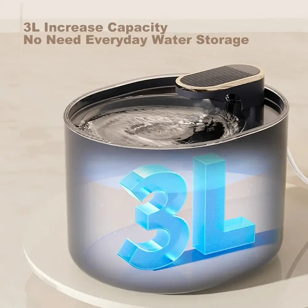 Cat water fountain automatic 3L Dispenser with LED