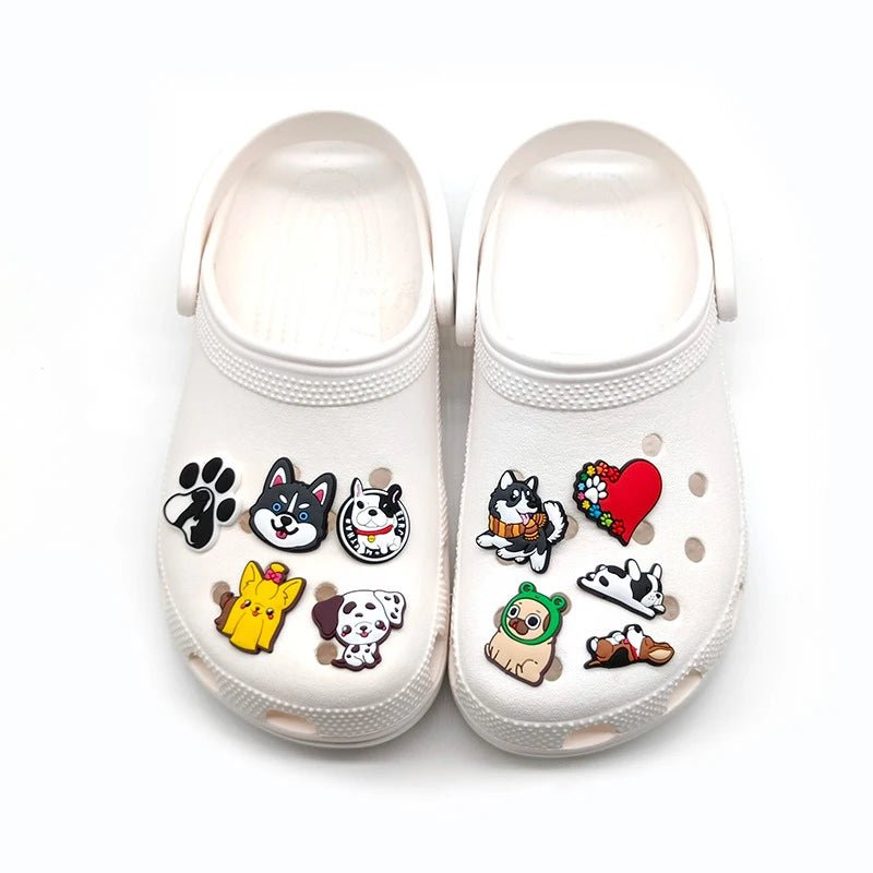 Cute Dog Charms for Crocs: DIY Decoration for Kids
