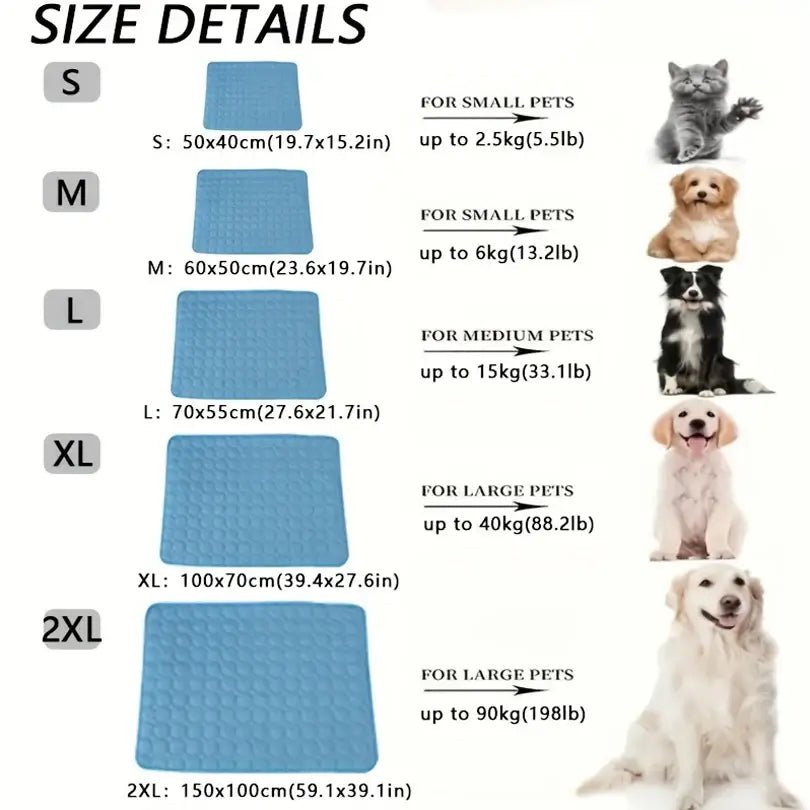 Pet Ice Pad - Cooling Mat for Dogs