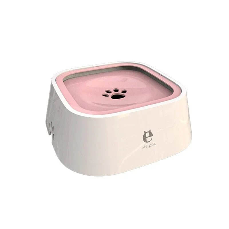 Dog Drinking water Bowl with Floating, Non-wetting Mouth