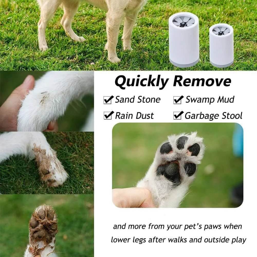 Portable Pet Paw Cleaner Cup - Easy Dog Paw Washer