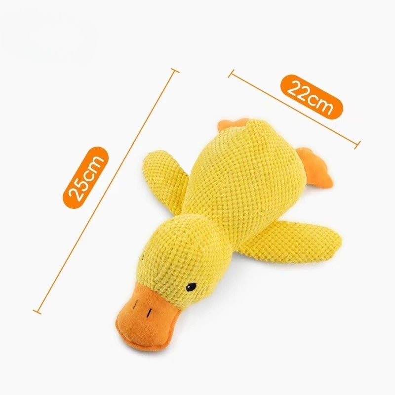 Interactive Plush Doll Chew Squeak Toy - Indestructible Pet Toys for Cats Dogs