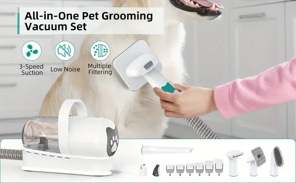 Integrated Pet Beauty Vacuum Cleaner