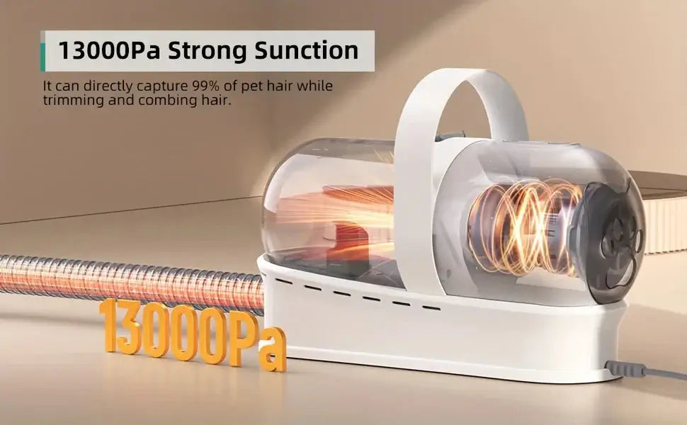 Integrated Pet Beauty Vacuum Cleaner