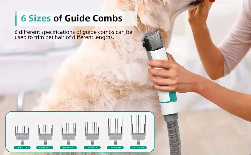 Integrated Pet Beauty Vacuum Cleaner