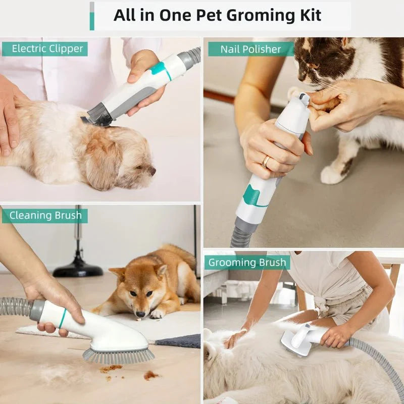 Integrated Pet Beauty Vacuum Cleaner