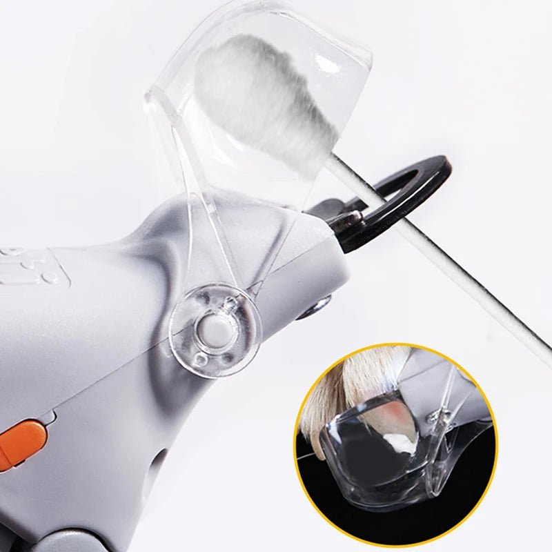 LED Pet Nail Clipper – Precision Dog & Cat Nail Trimmer with Magnifier