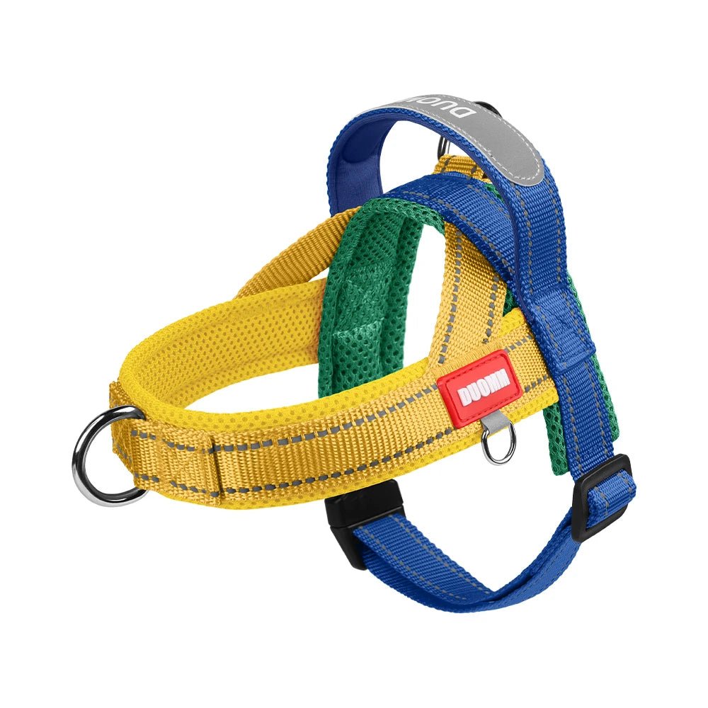 Adjustable Dog Harness – No-Pull Saddle Design for Small, Medium & Large Dogs