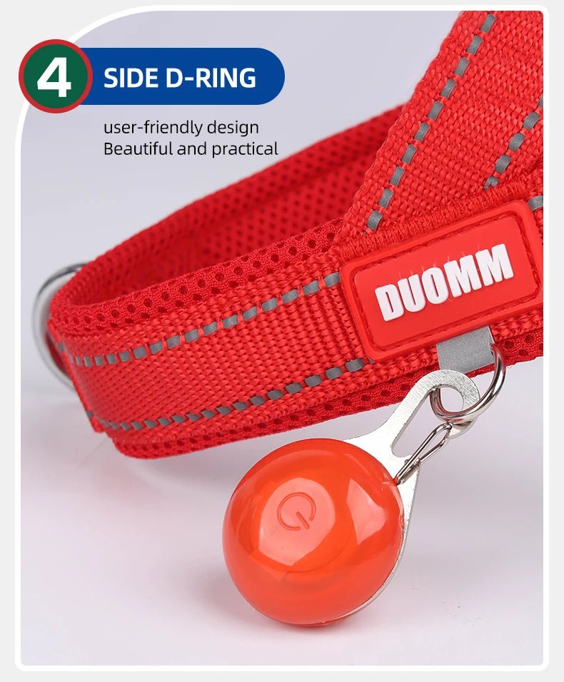 Adjustable Dog Harness – No-Pull Saddle Design for Small, Medium & Large Dogs