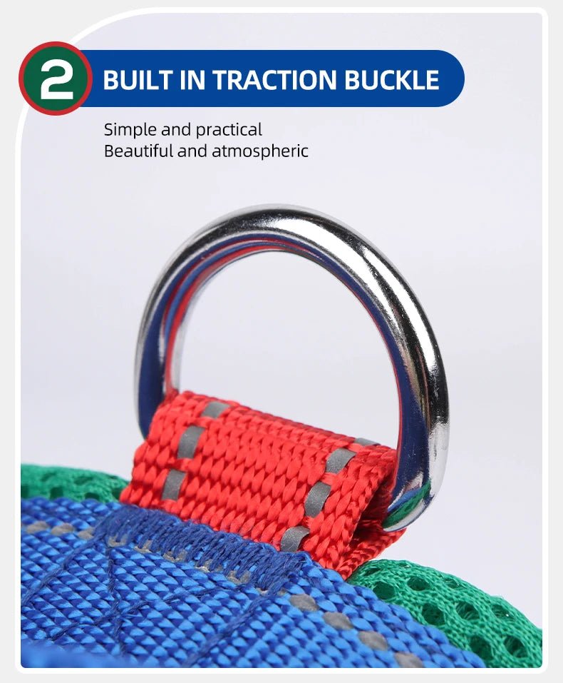 Adjustable Dog Harness – No-Pull Saddle Design for Small, Medium & Large Dogs