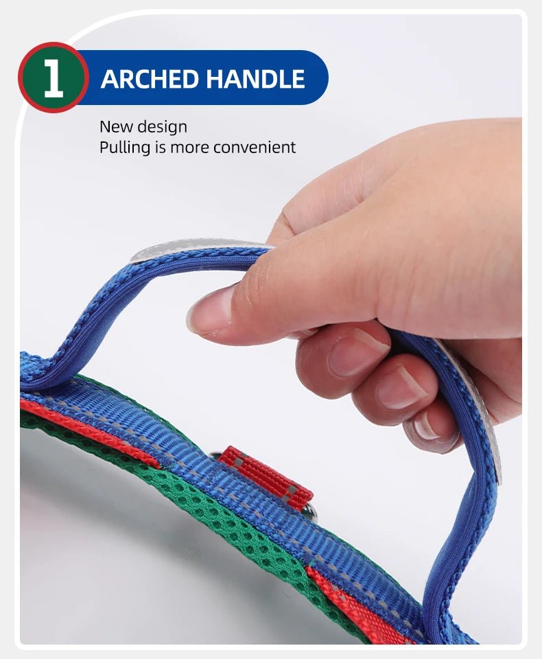 Adjustable Dog Harness – No-Pull Saddle Design for Small, Medium & Large Dogs