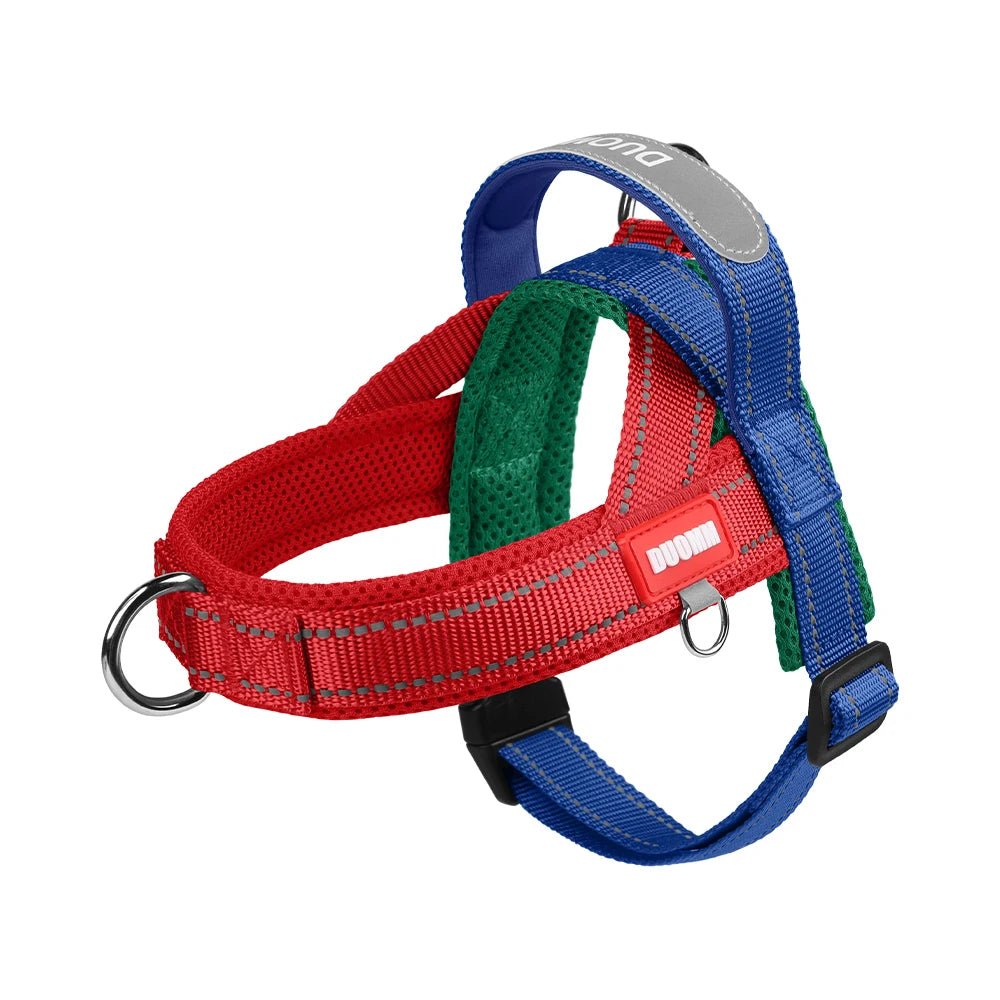 Adjustable Dog Harness – No-Pull Saddle Design for Small, Medium & Large Dogs