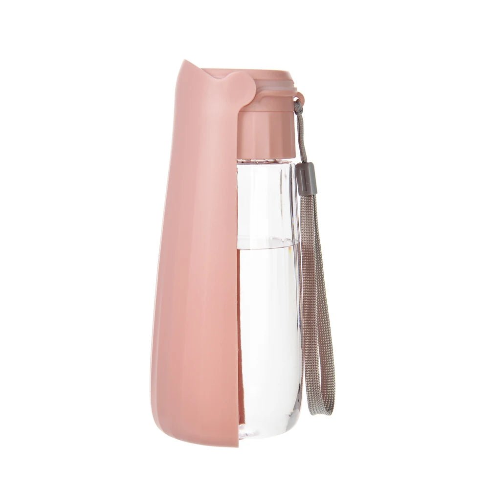 Leak-Proof Outdoor Dog Water Bottle with High Capacity Drinking Bowl