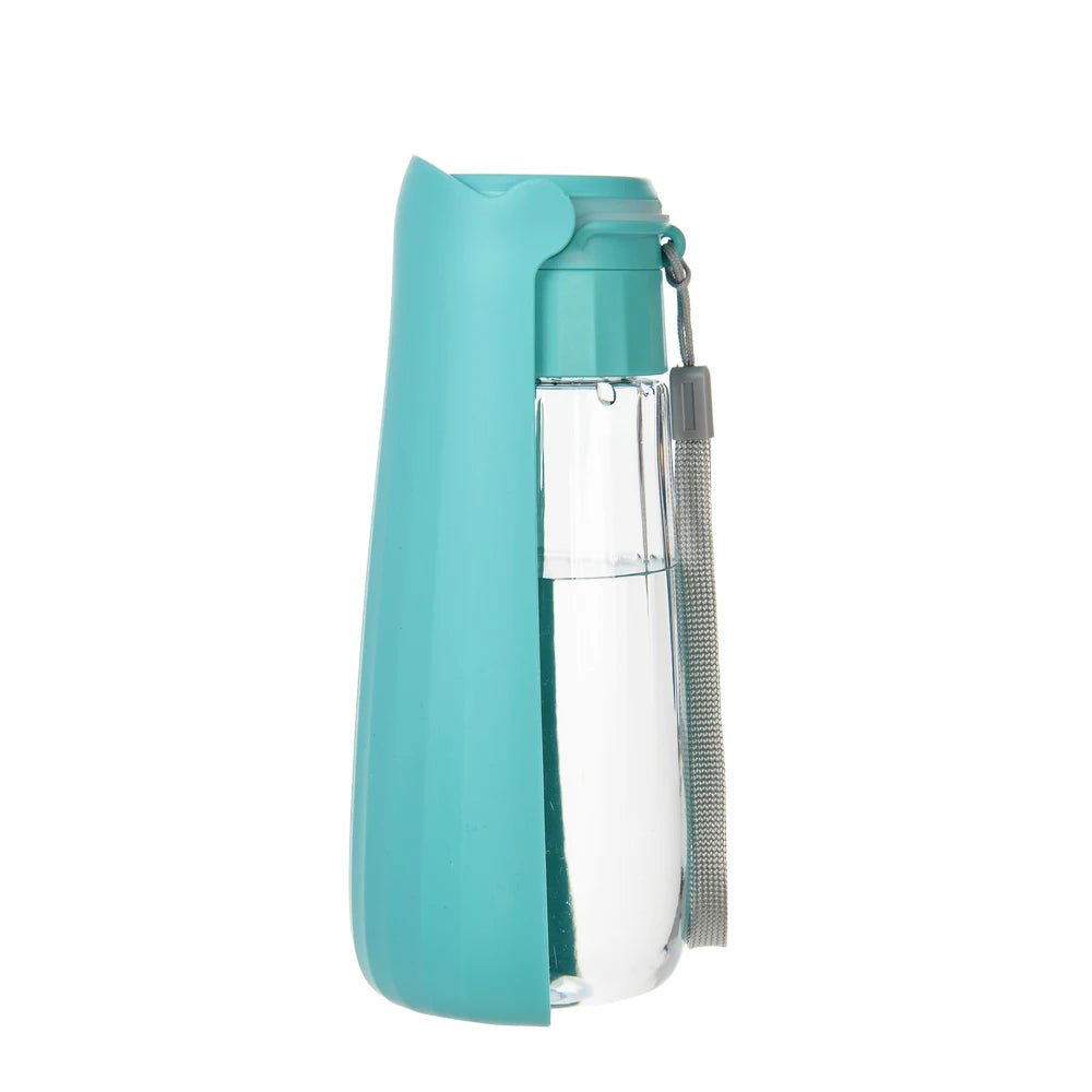 Leak-Proof Outdoor Dog Water Bottle with High Capacity Drinking Bowl
