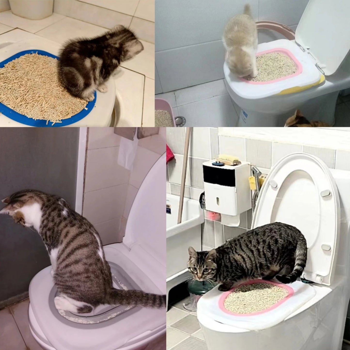 Removable Sand Tray Pet Toilet Trainer for Cats and Dogs