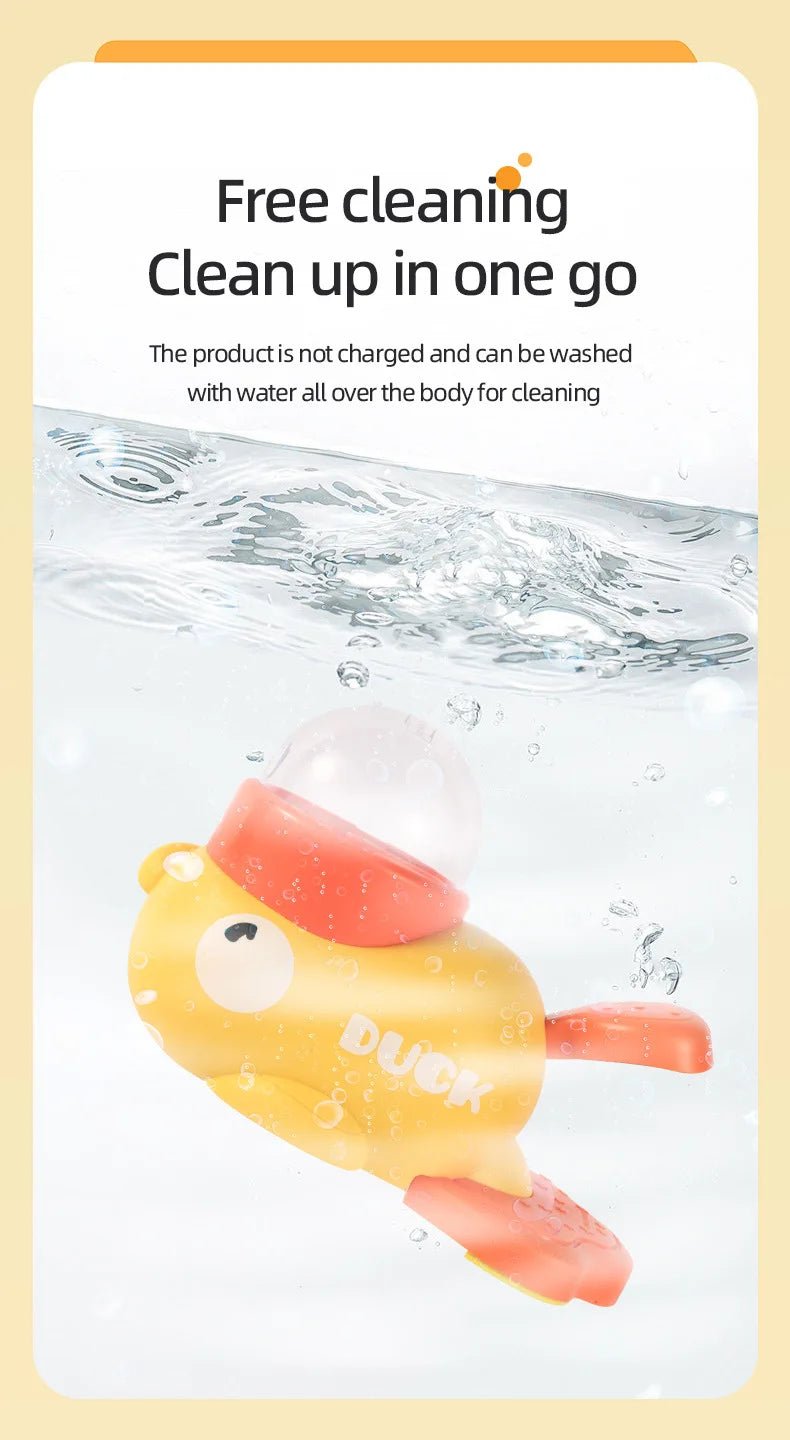 Cartoon Duck Pet Snack Feeder – Automatic Dog & Cat Treat Dispenser for Training