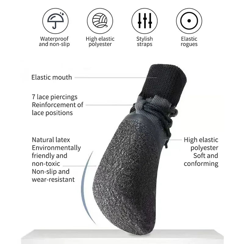 Breathable Summer Dog Shoes - Anti-slip Small Puppy Footwear