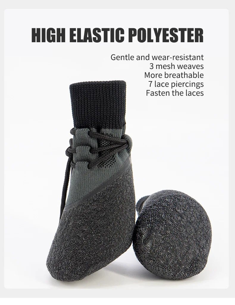 Breathable Summer Dog Shoes - Anti-slip Small Puppy Footwear