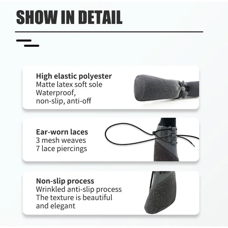 Breathable Summer Dog Shoes - Anti-slip Small Puppy Footwear