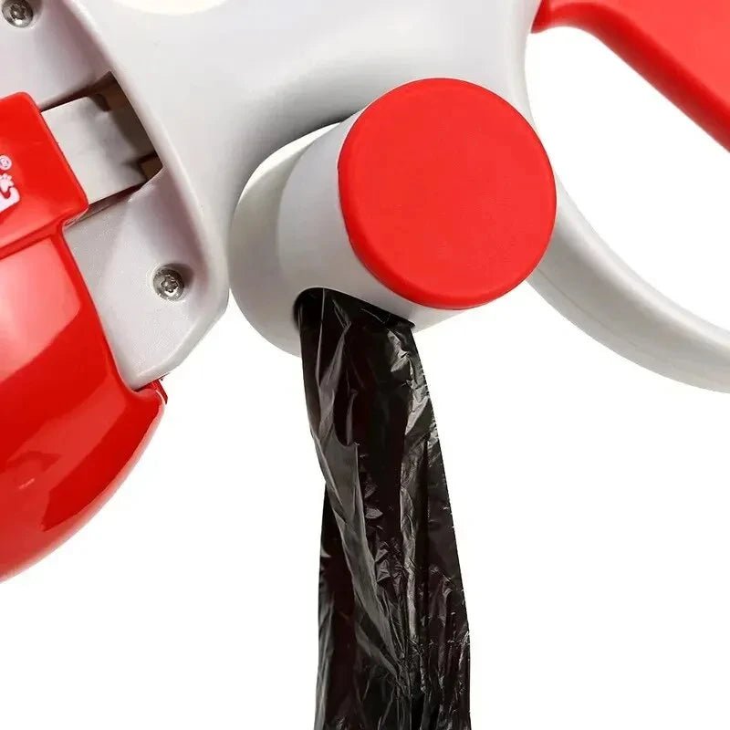 Portable Dog Pooper Scooper – Outdoor Pet Waste Picker with Poop Bag Holder