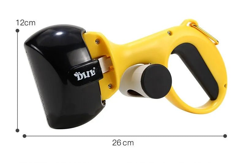 Portable Dog Pooper Scooper – Outdoor Pet Waste Picker with Poop Bag Holder