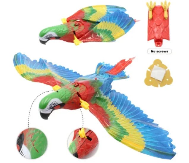 Interactive Electric Bird Cat Toy - Eagle Simulation Teaser Stick