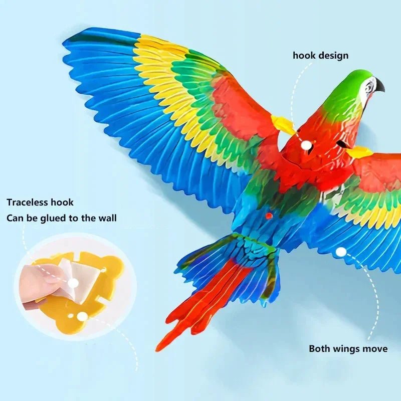 Interactive Electric Bird Cat Toy - Eagle Simulation Teaser Stick