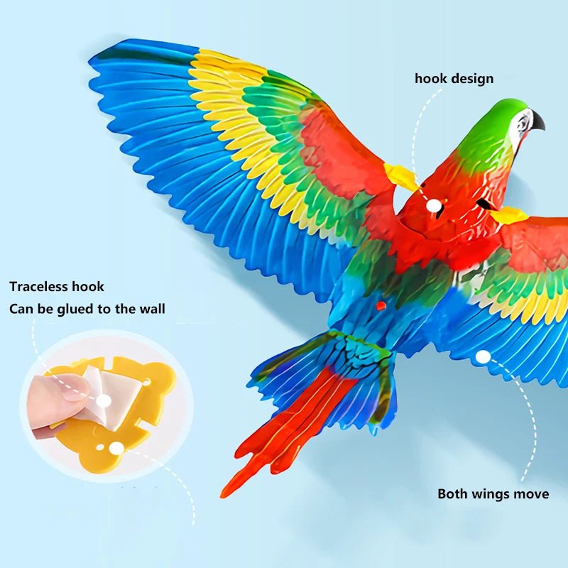 Interactive Electric Bird Cat Toy - Eagle Simulation Teaser Stick