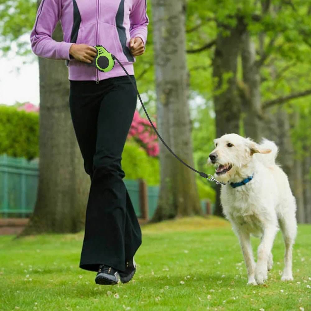 Strong Dog Leash 3m 5m Pet Leash Hiking Outdoor Automatic