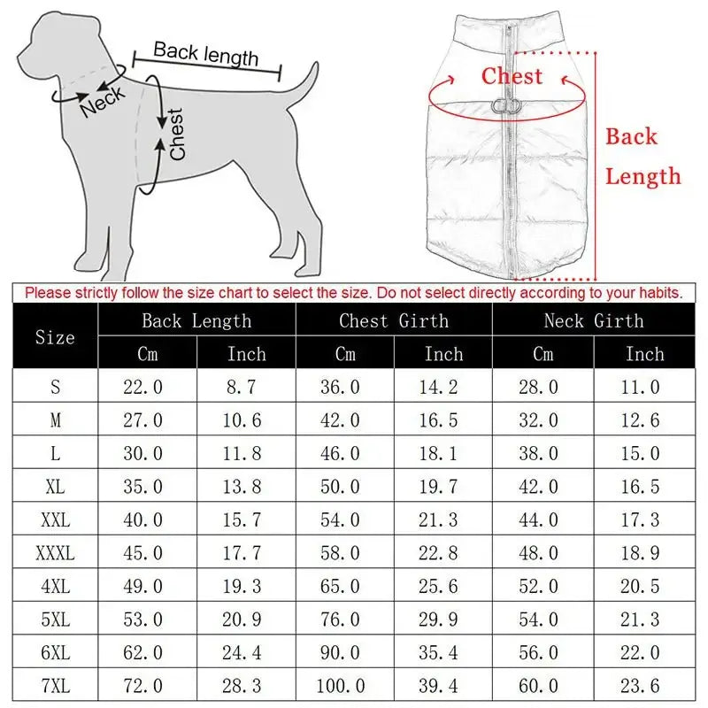 Cosy Canine Cold Weather Vests - Winter Dog Coats & Warm Pet Jackets