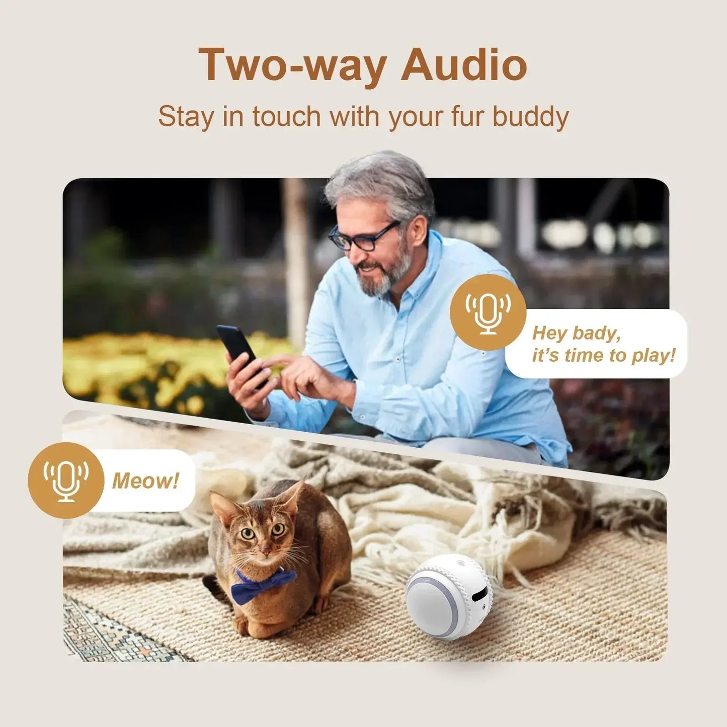 XBO R2 Pet Camera Companion Robot HD Intelligent AI
