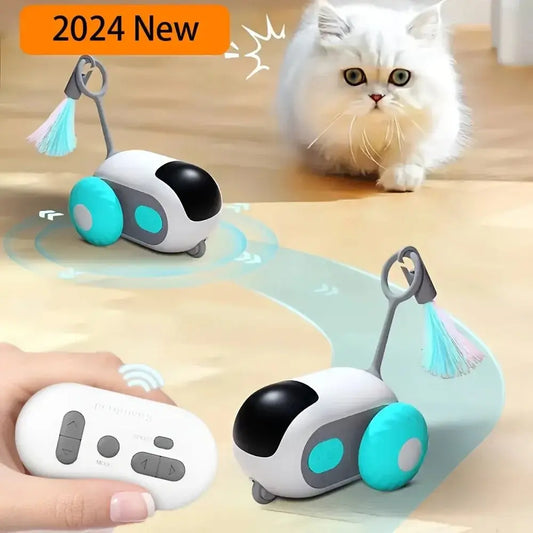 Gravity Cat Toy Car - Smart Interactive Toy for Cats