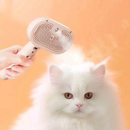 Pet Grooming 3-in-1 Steaming Brush
