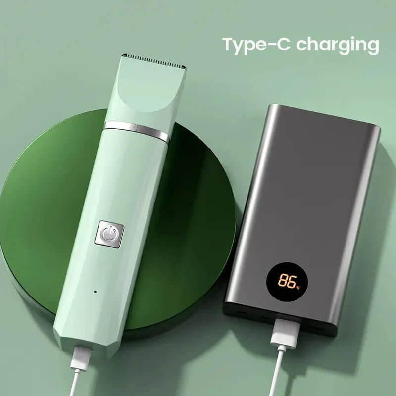 4 IN 1 Electric Pet Trimmer, Rechargeable Pet Clippers for Dogs Grooming Kit with Foot Hair Cutting Machine Pet Grooming Kit