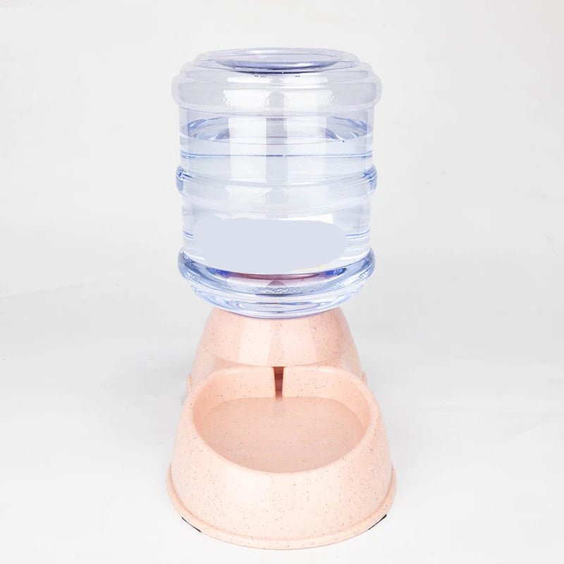 Automatic Pet Water & Food Dispenser – Large Capacity Dog & Cat Feeder Bowl