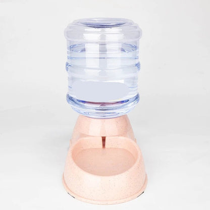 Automatic Pet Water & Food Dispenser – Large Capacity Dog & Cat Feeder Bowl