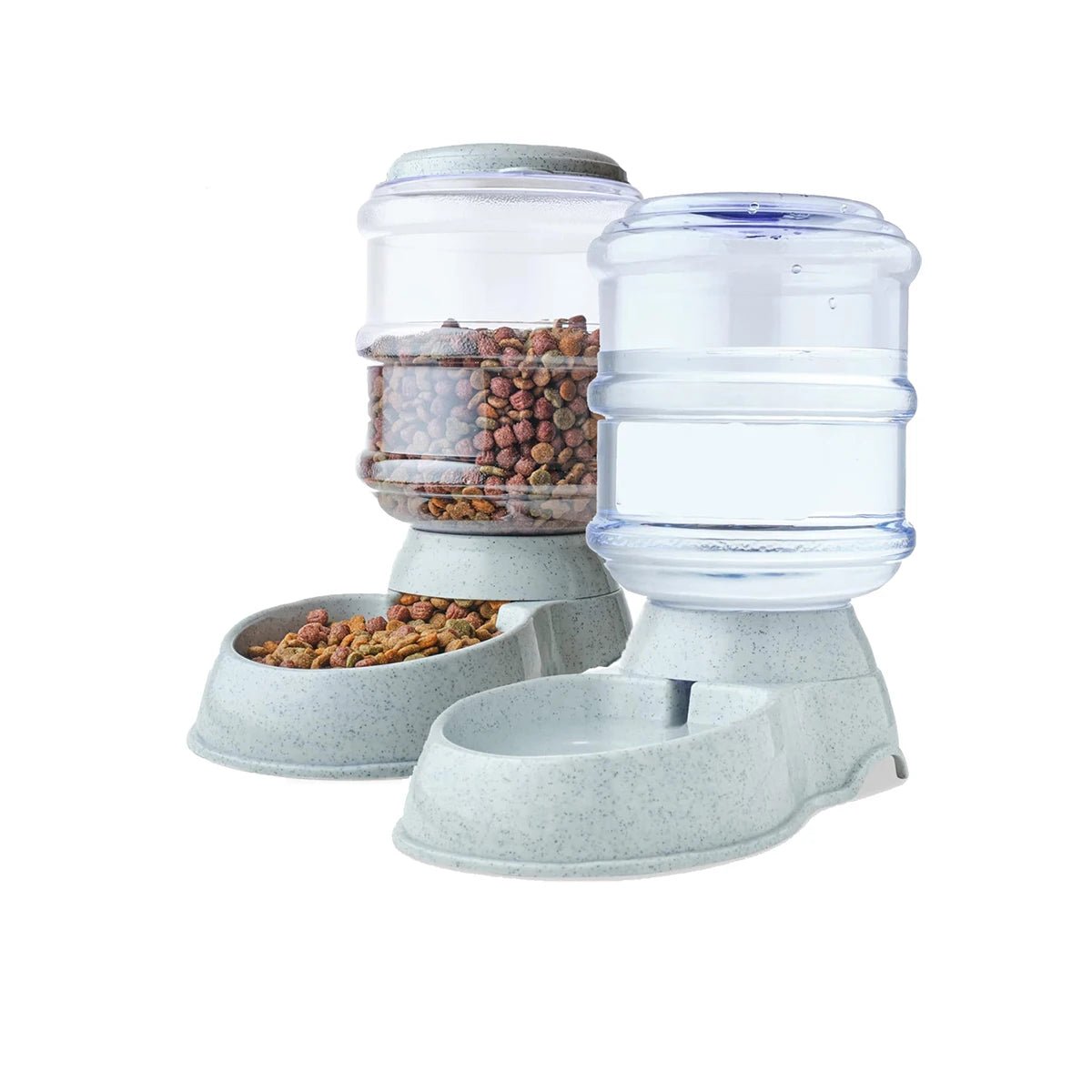 Automatic Pet Water & Food Dispenser – Large Capacity Dog & Cat Feeder Bowl