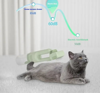 Pet Grooming Vac Kit - Cat Hair Vacuum Attachment for Easy Grooming